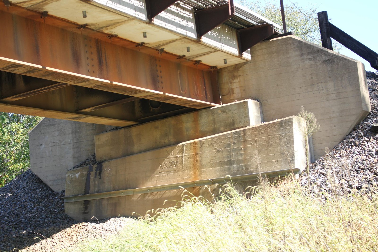East abutment